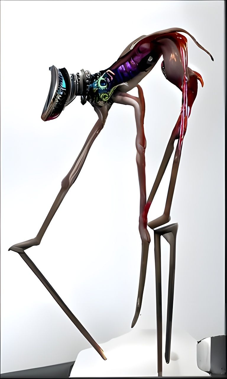 Werewolf's Psychedelic Mushroom Trip in Neon Forest