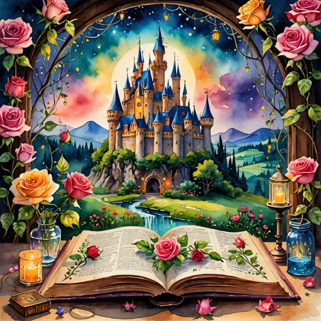 Once upon a time in a land far, far away .... 💫