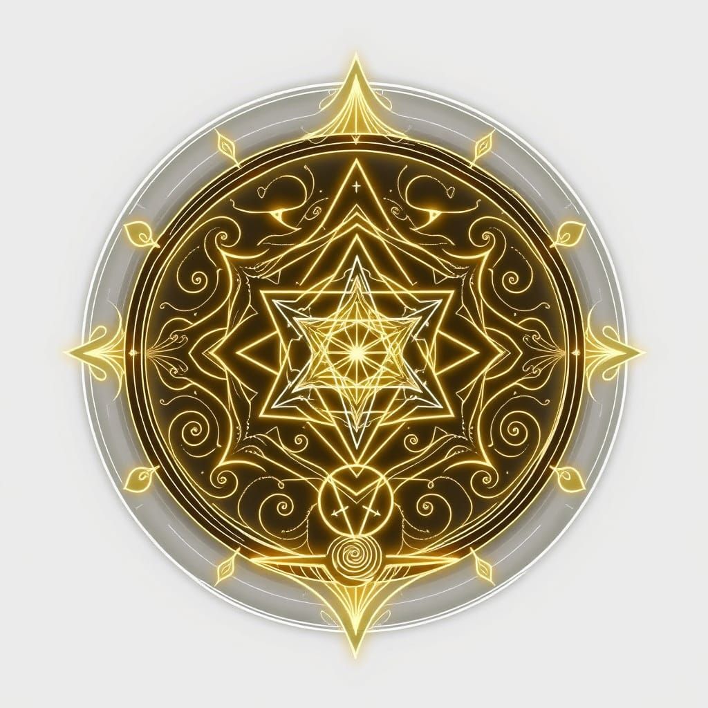 Mystical Sigil in Spiritual Resonance