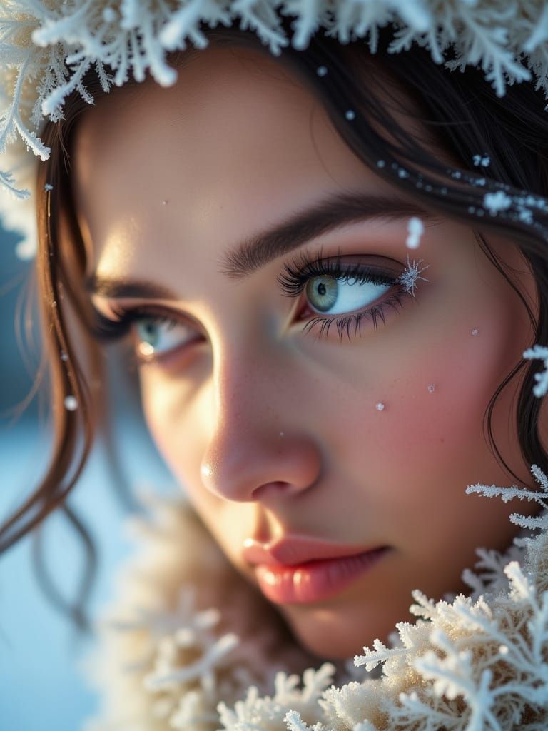 Snowlit Beauty