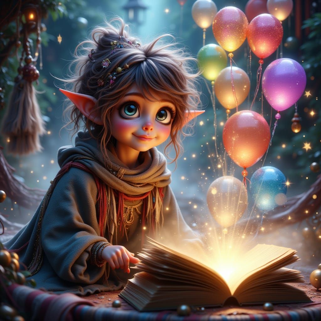 Magician's Apprentice and the Enchanted Balloons