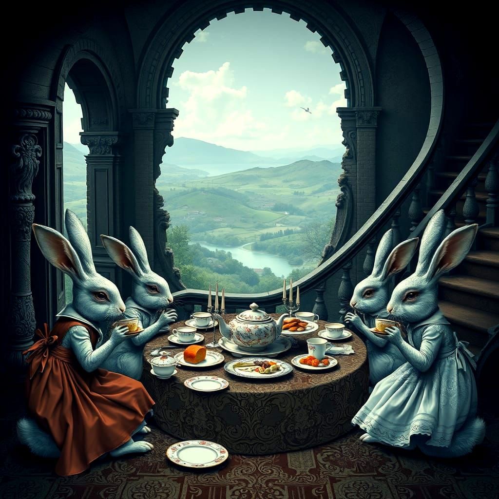 Surreal Tea Party