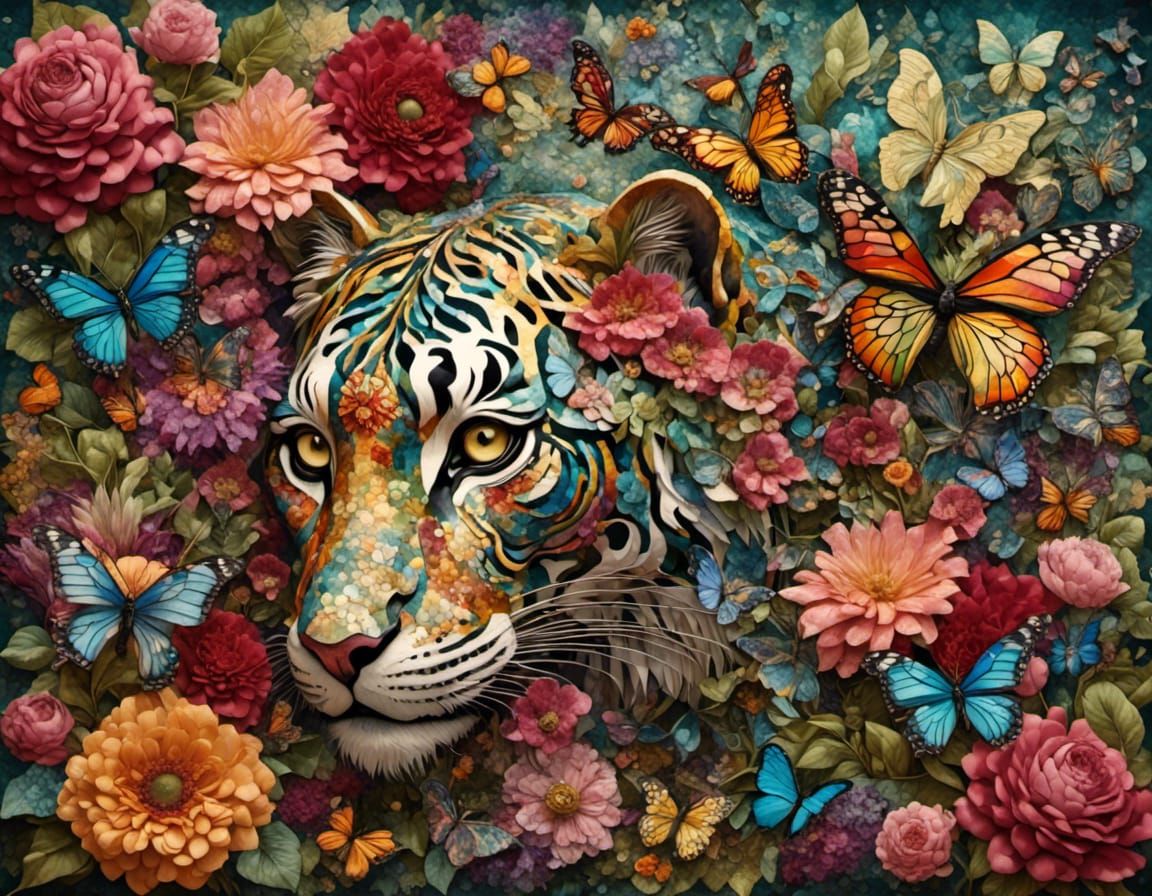 Flower tiger