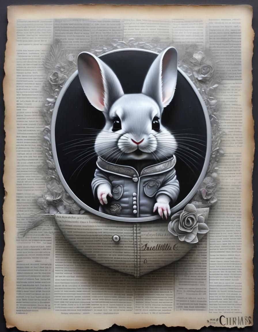 The velveteen rabbit popping out of a page