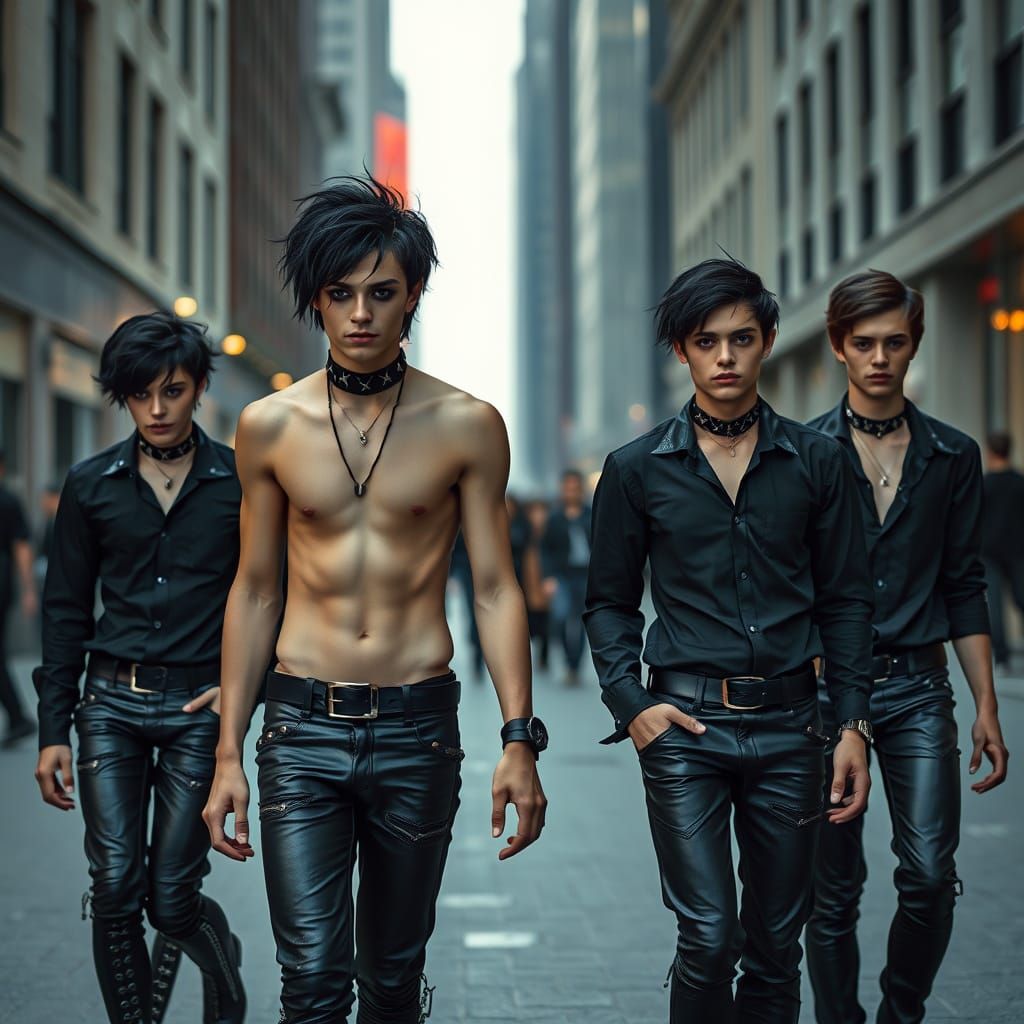 Goth Fashion in Dark Romance Style