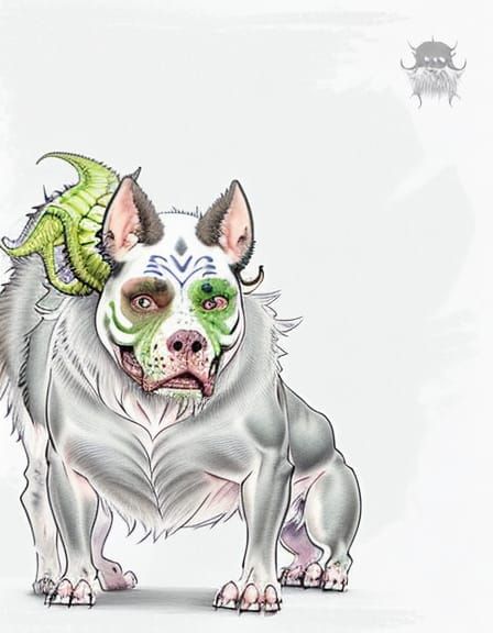 Cyberpunk Zombie Chimera