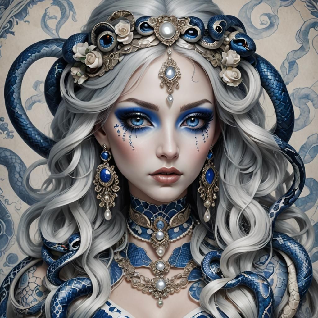 Snake Goddess #68