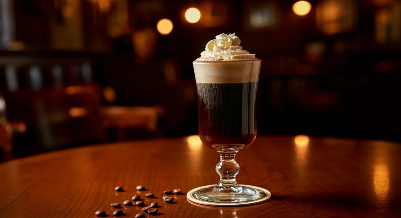 Cozy Irish Tavern with Perfect Irish Coffee