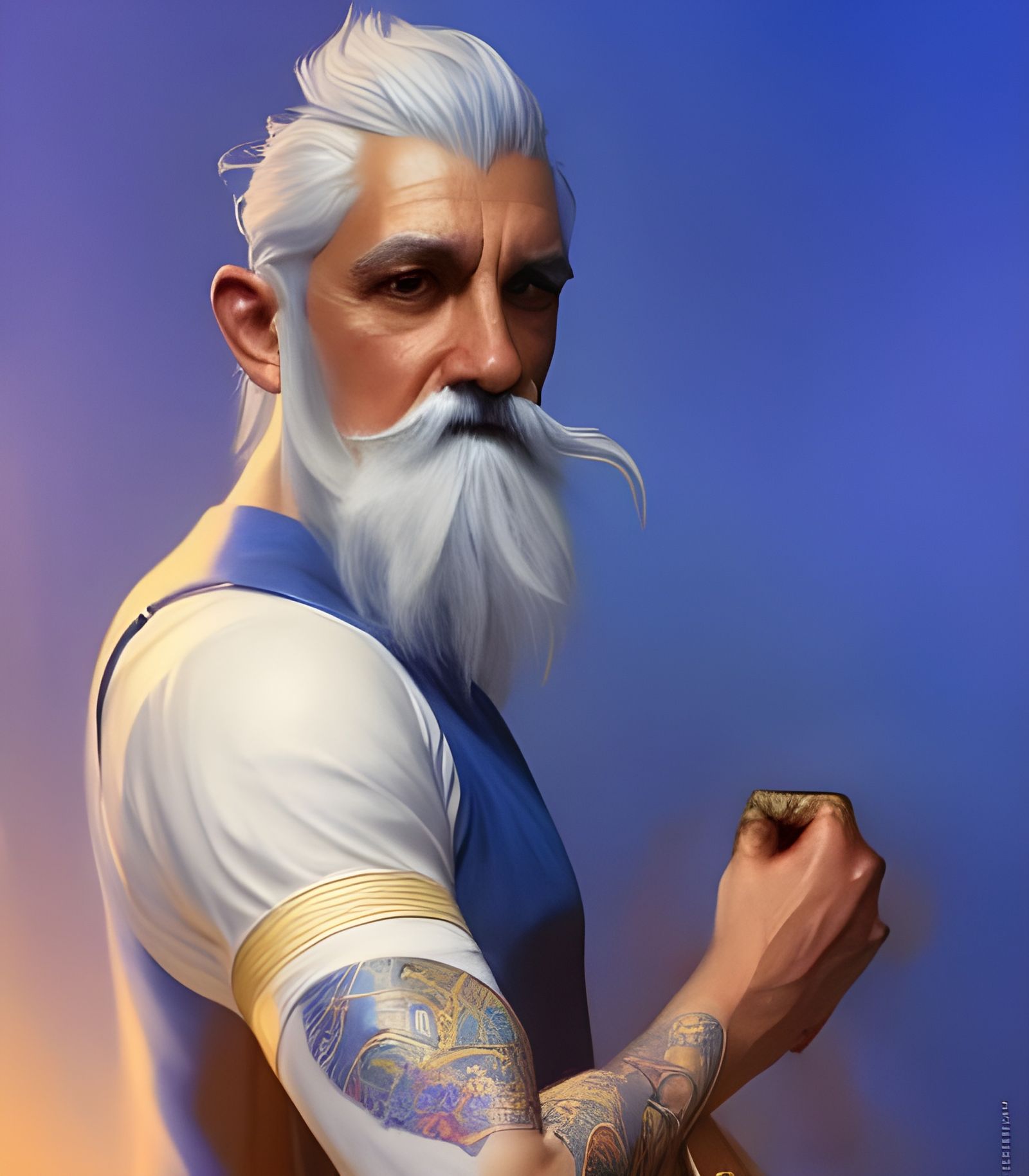 Draziw: Dwarven Wizard