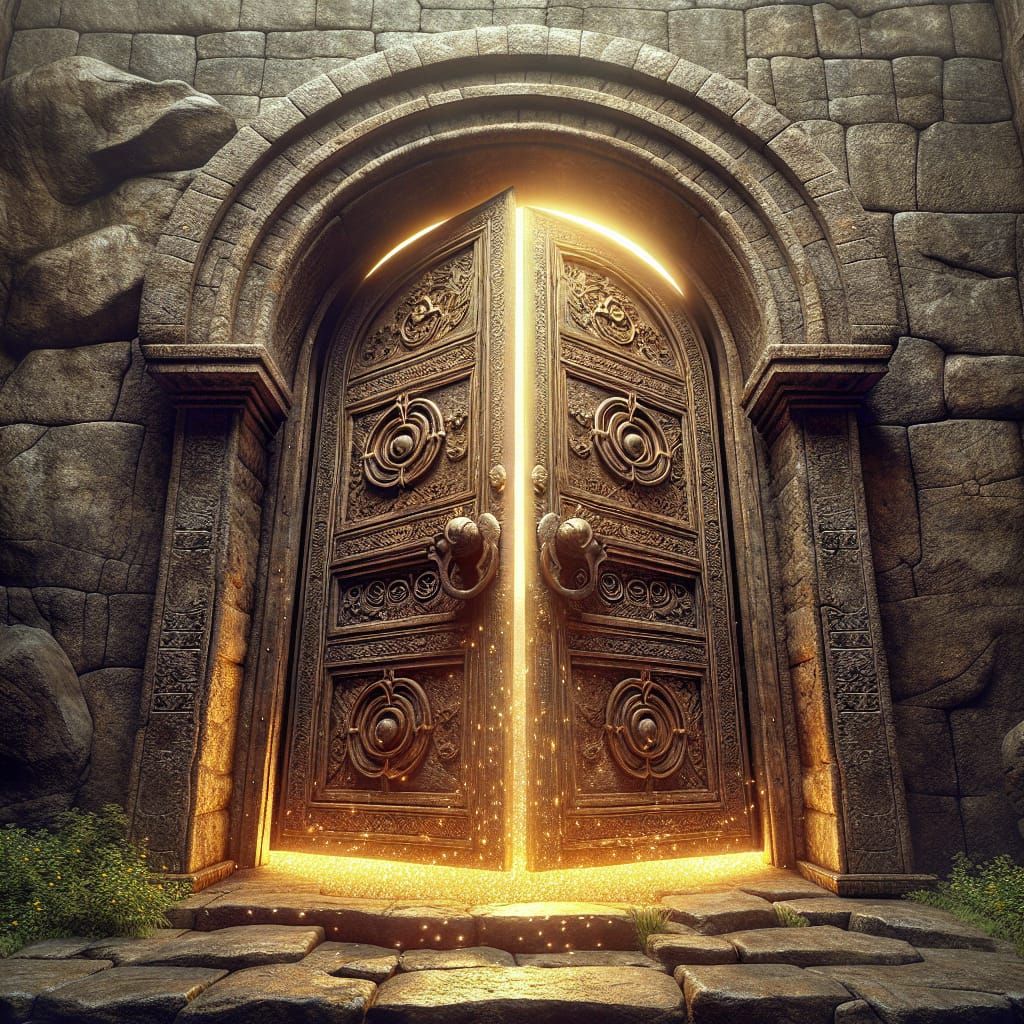 Enchanted Door Opens to Reveal Hidden Treasure