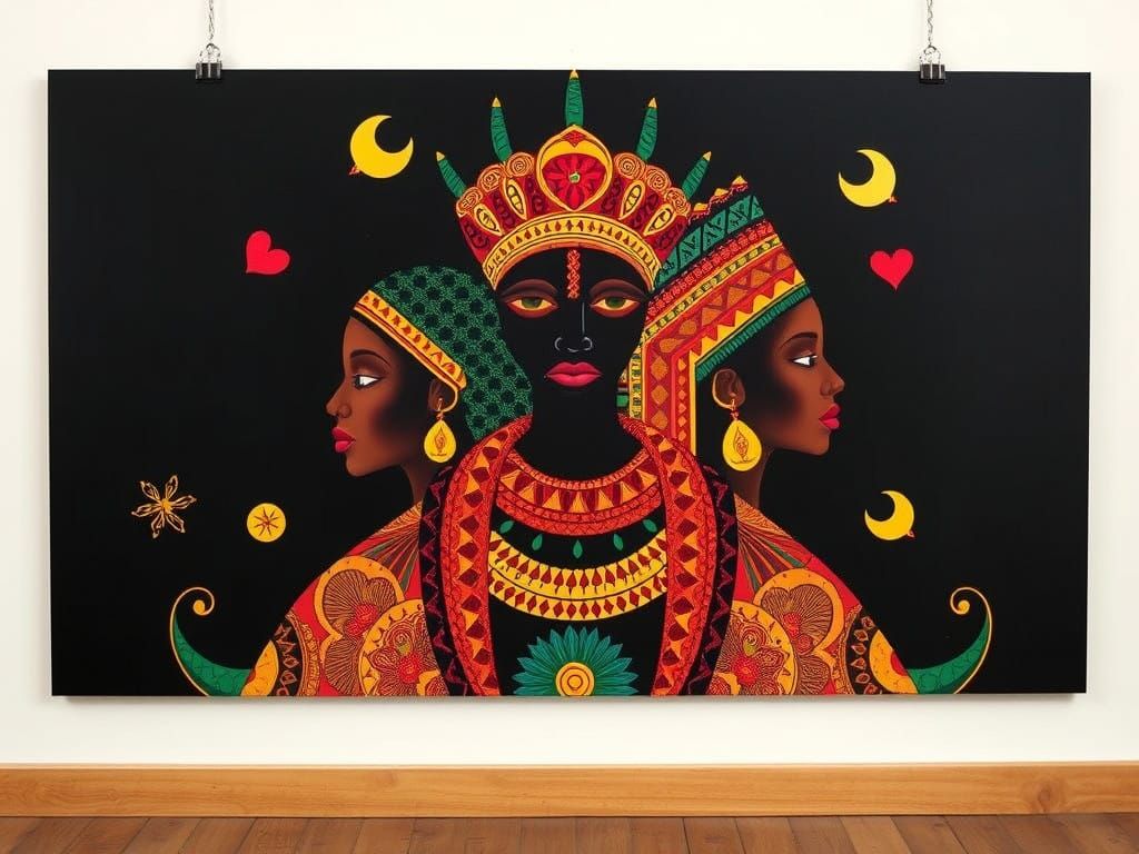 African Spiritual Art.