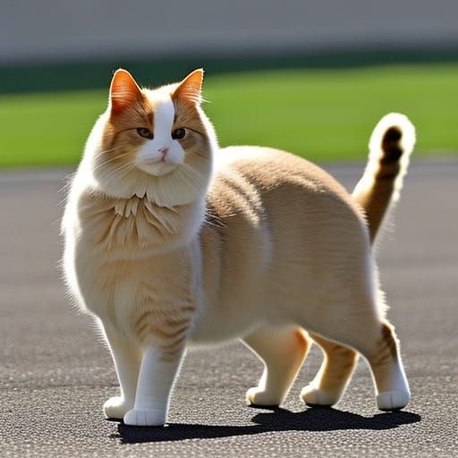 Realistic Cat Image Generated by AI