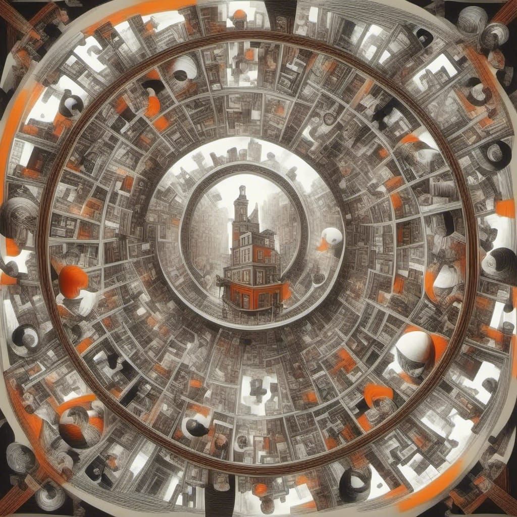 Gothic Character in Jar, Hyperrealistic 8K Render