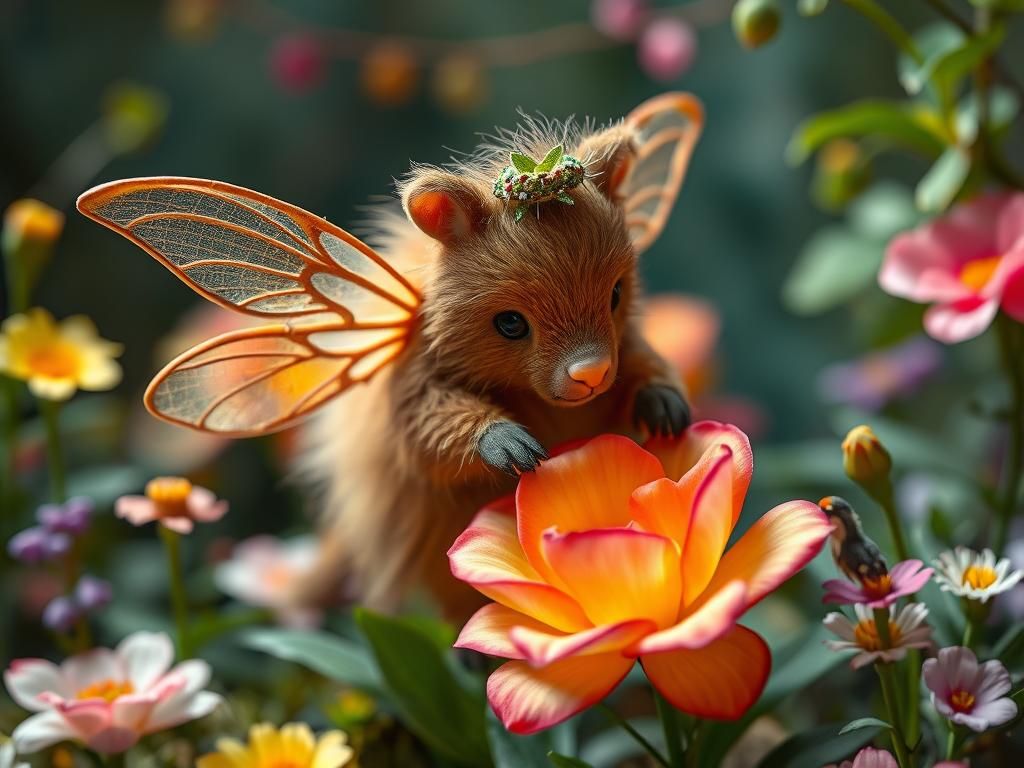 Steamplush Fairy-Capybara at Fantasy Garden Party