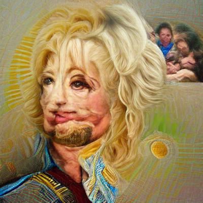 Dolly Parton in Renaissance Style