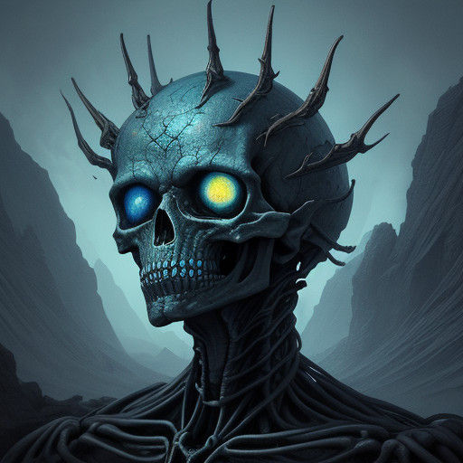 Surreal, Photorealistic X-ray Artwork with Vibrant Colors an...