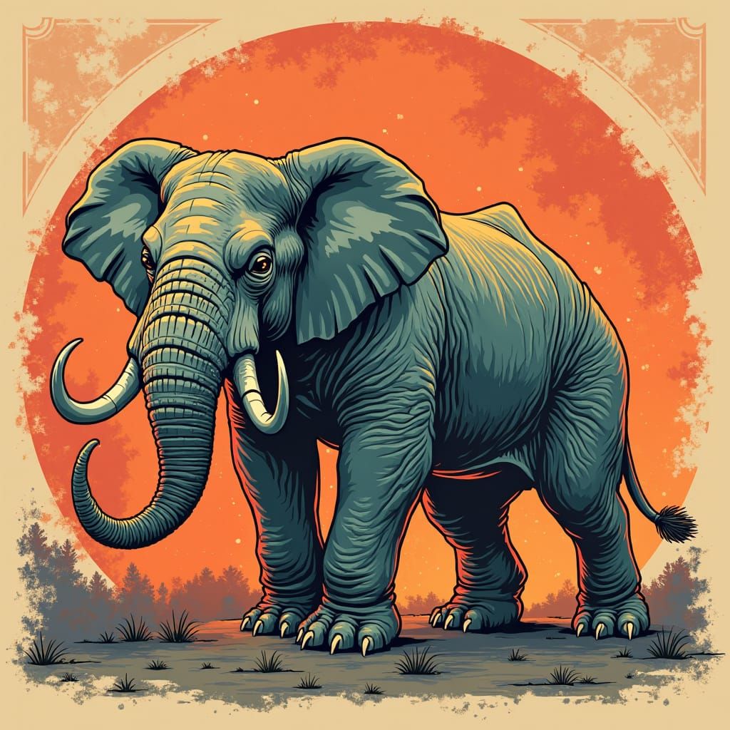 AI Generated Image from Numerical Prompt