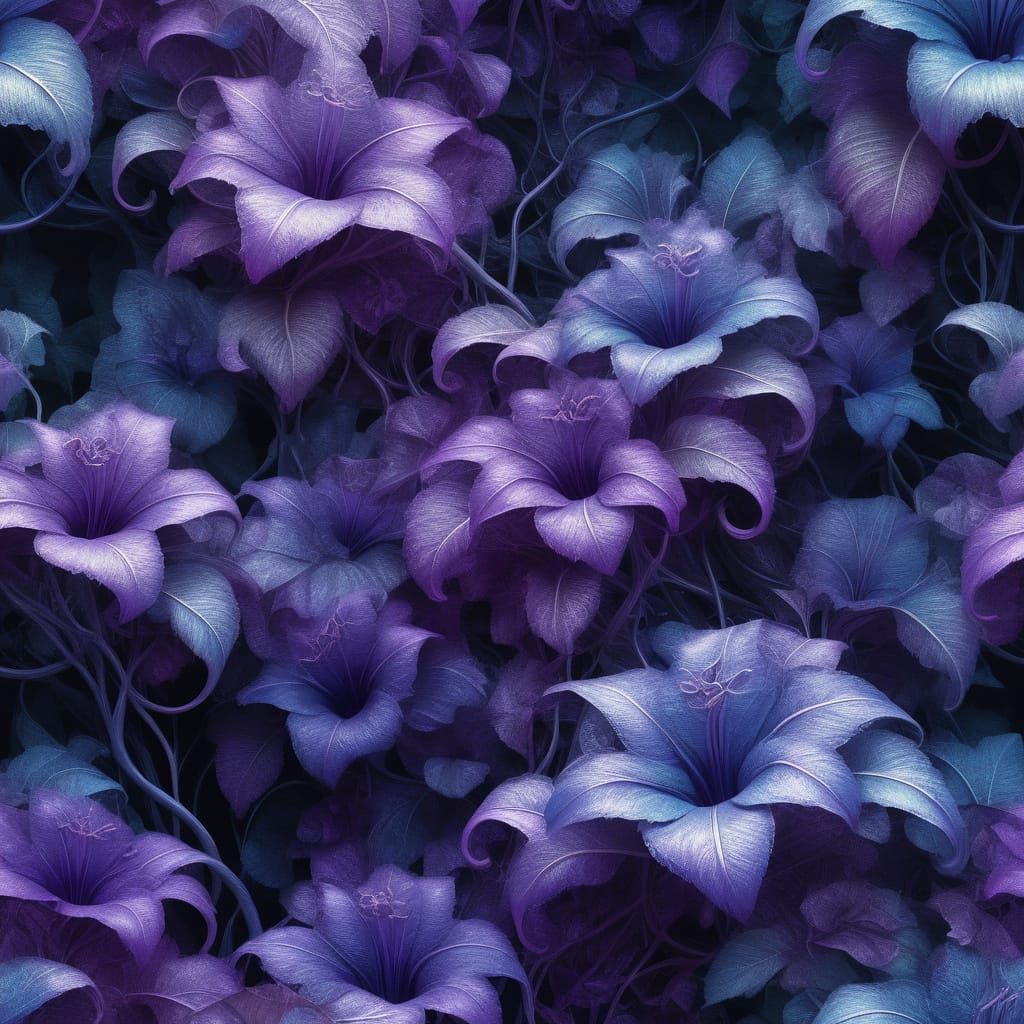 Ethereal Surrealist Dreamscape in Organic Style