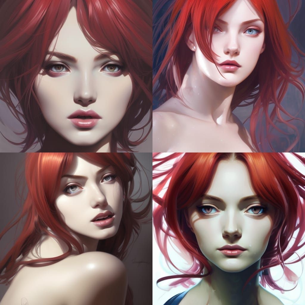 Voluptuous Nude Portrait of Rias Gremory