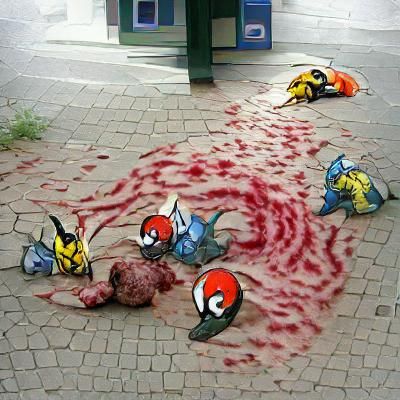 Pokemon Slaughter: A Dark Pokemon Scene