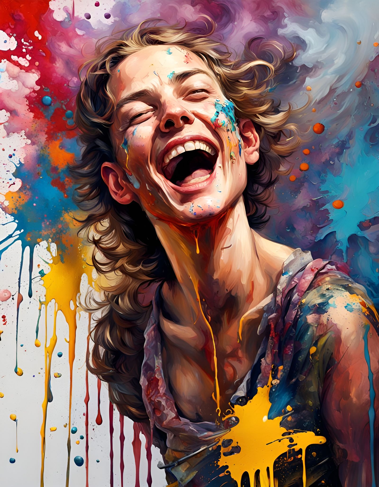 a portrait of a young Antonie Kamerling.