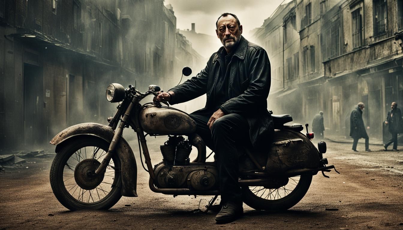 Detailed Portrait of Jean Reno as Leon