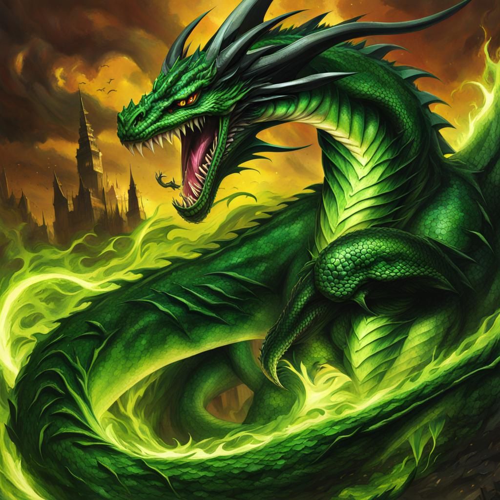 green dragon, venom