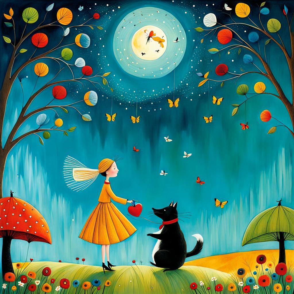 Whimsical Storybook Illustration