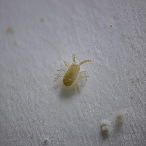 Nit: Detailed Close-Up of a Baby Louse
