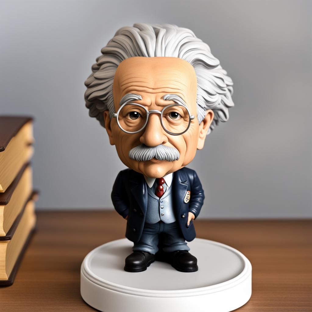 Bobblehead Einstein Figurine