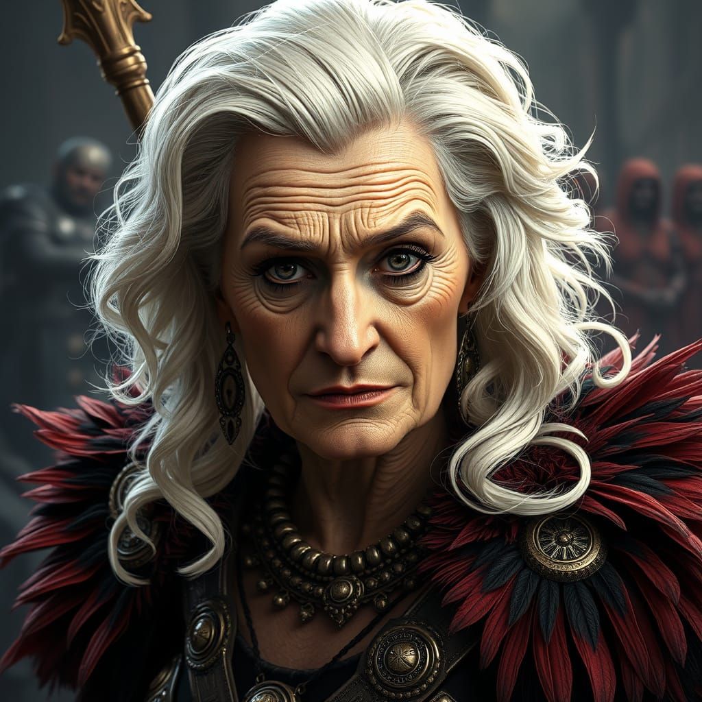 Venerable Valkyrie in Vintage Glamour