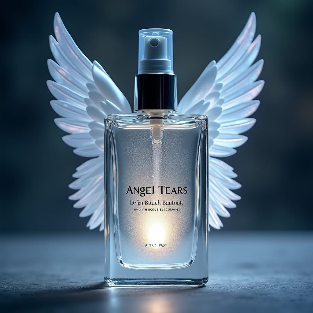 Angel Tears Serum in Elegant Fantasy Style