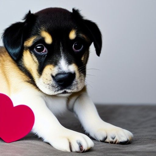 Dog Seeks Friendship: An AI-Generated Image