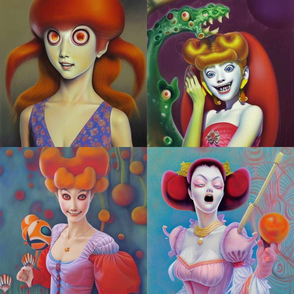 Junji Ito Princess Peach