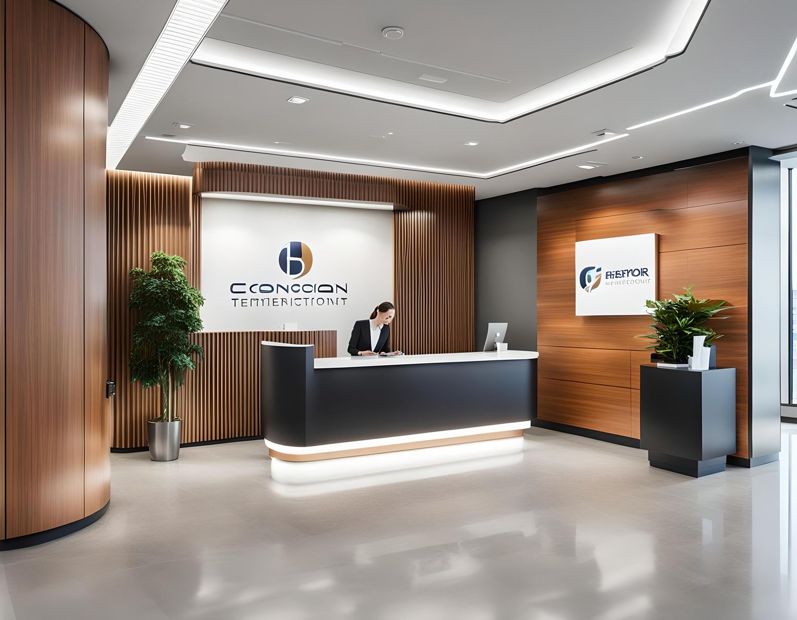 Corporate Headquarters Reception Area