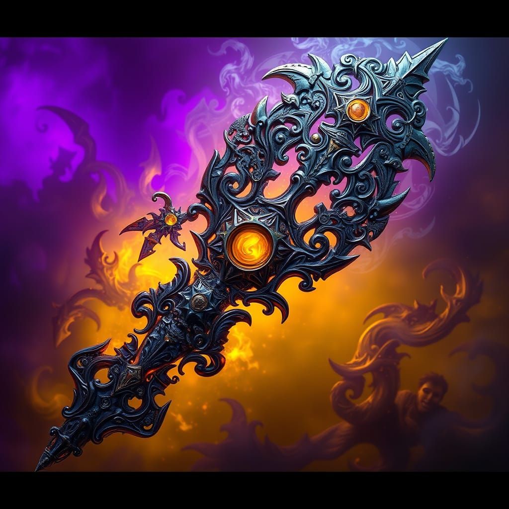 Mystical Tool in Dark Fantasy Concept Art