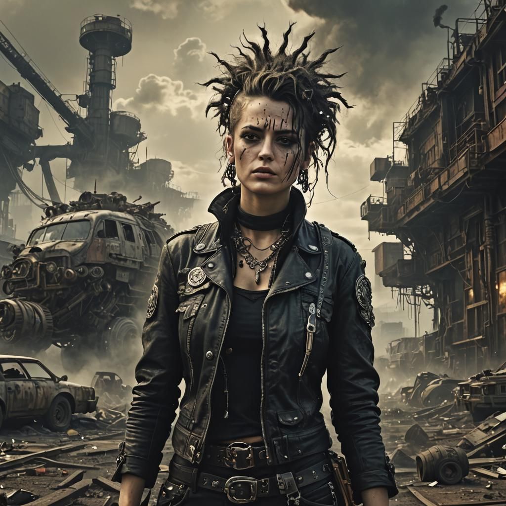 Epic Diesel-Punk Art in George Miller Style