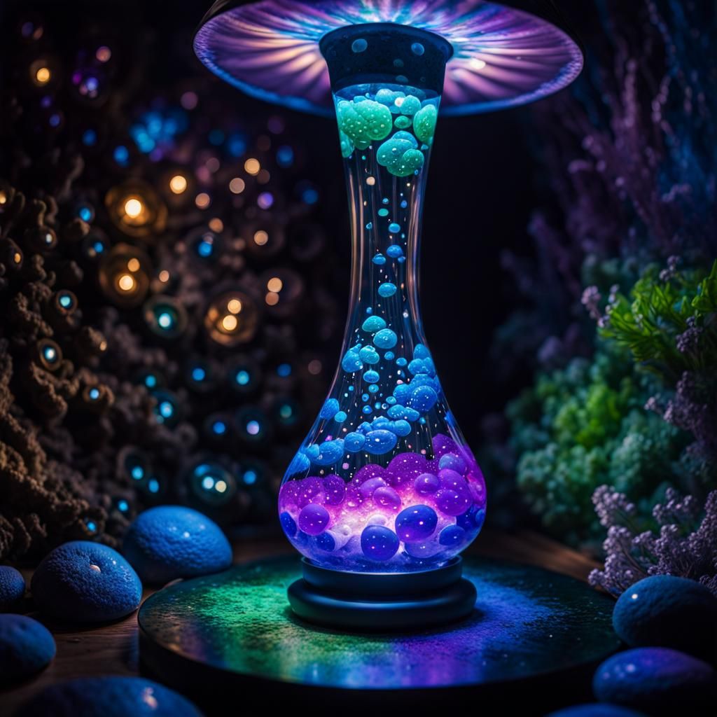 Mushroom Lava Lamp