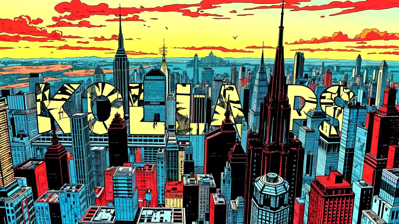 KOLLAPS KOMIX in Underground Comix Style