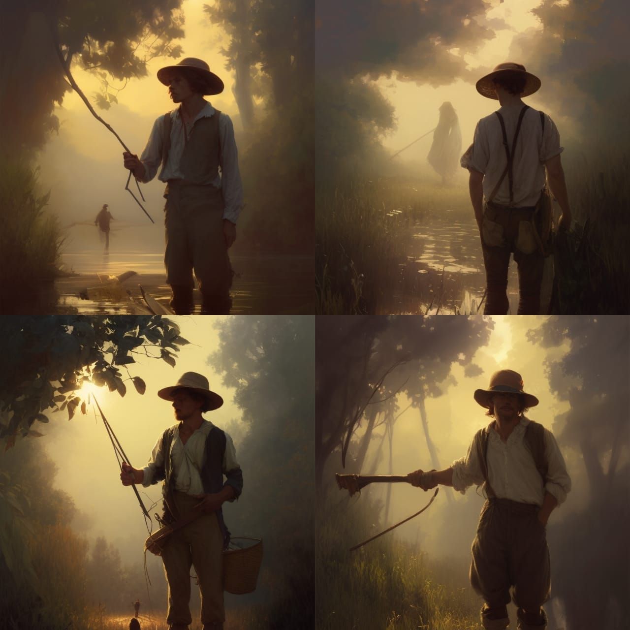 Huckleberry Finn Concept Art Portrait