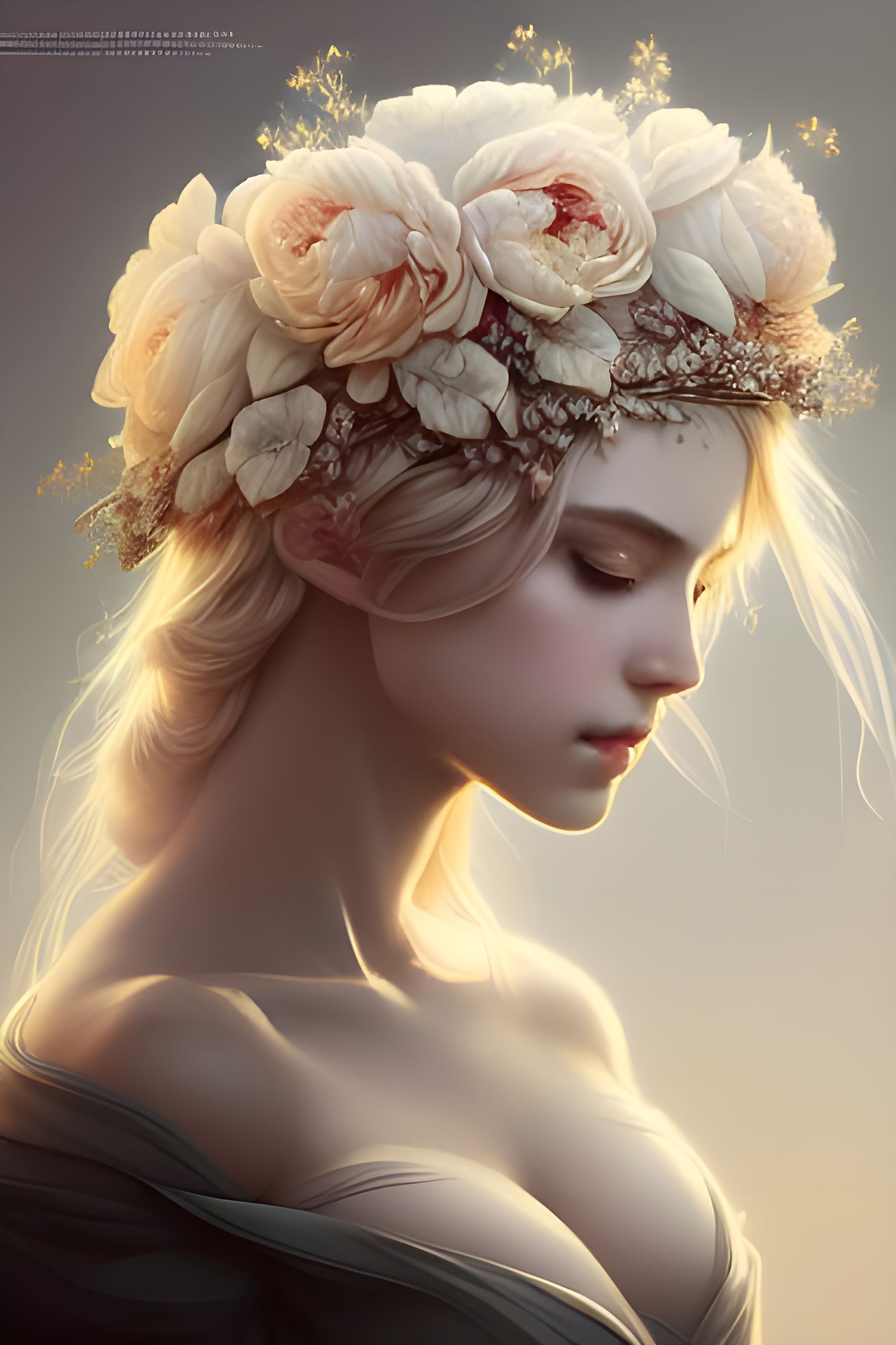 Butterflies fled, flowers bloomed