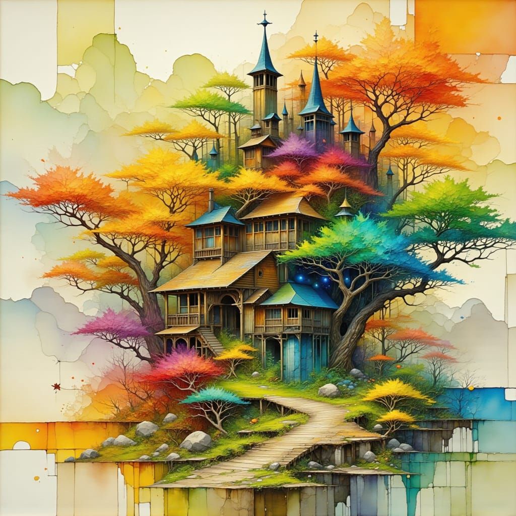 AI-Generated Wine Glass Illustration with LoRA Model