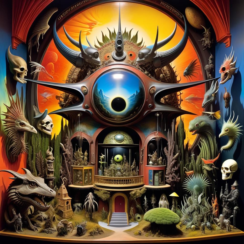 Cryptid Taxidermy Museum in Post-Apocalyptic Wonderland