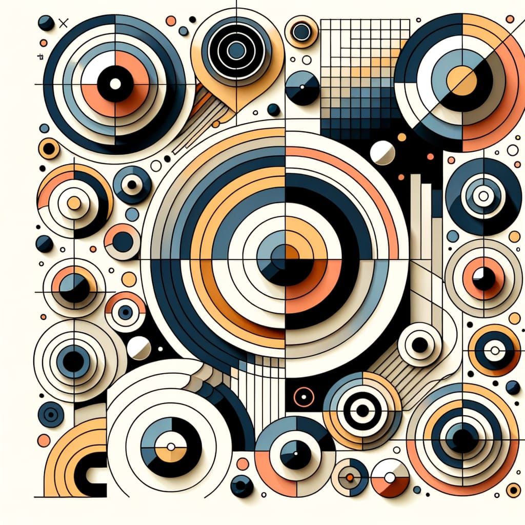 Geometric Abstraction in Minimalist Style