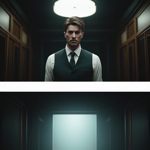 Epic Cinematic Masterpiece with Film Grain and Vignette