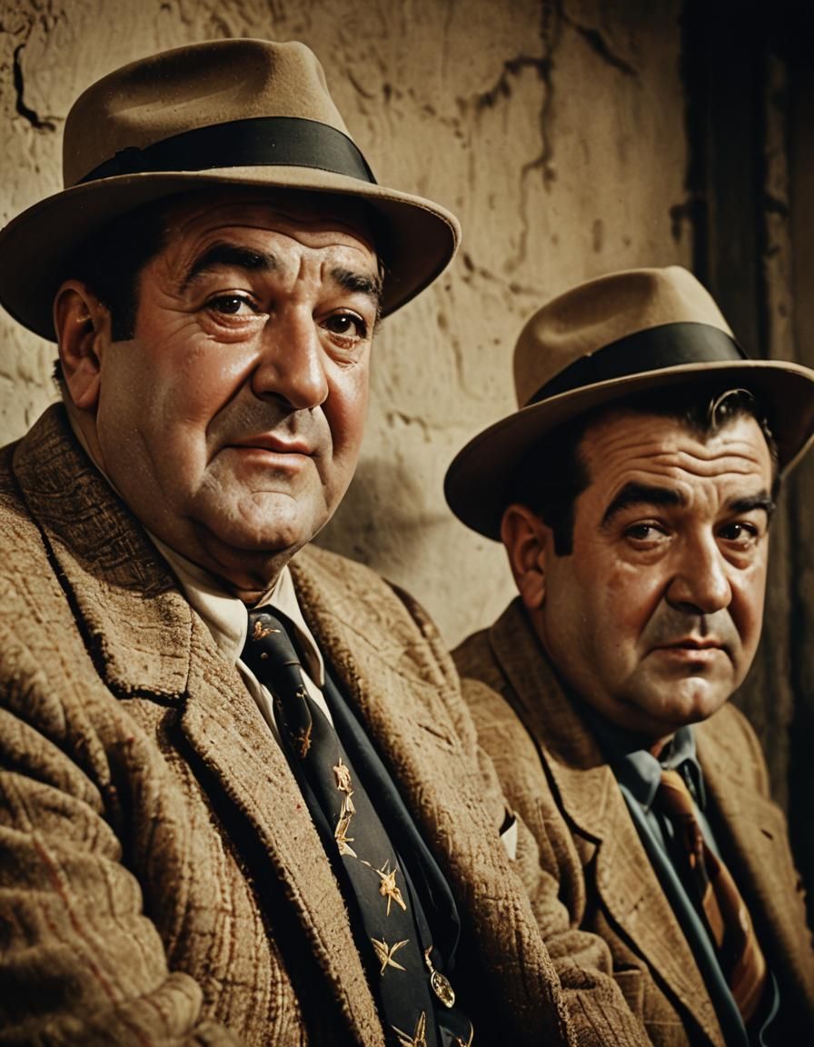 What happened to Bud Abbott and Lou Costello? According to NC AI they were cloned and got old.