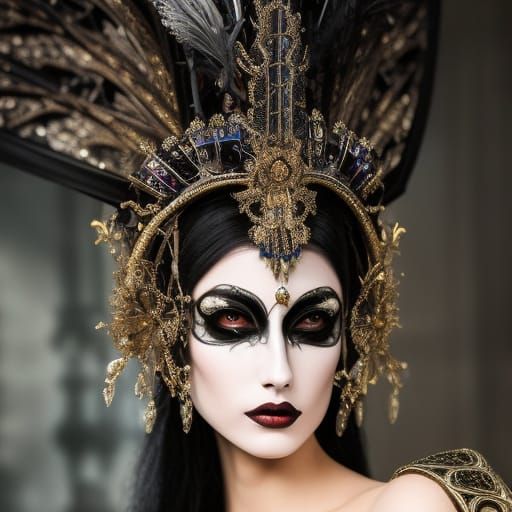 Dramatic Goth Queens: Mime