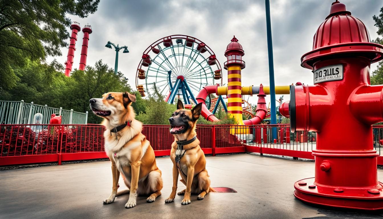 Dog’s Fire Hydrant Theme Park