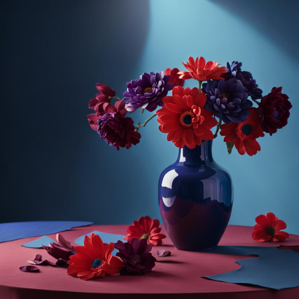 Photorealistic Still Life in Dutch Masters Style