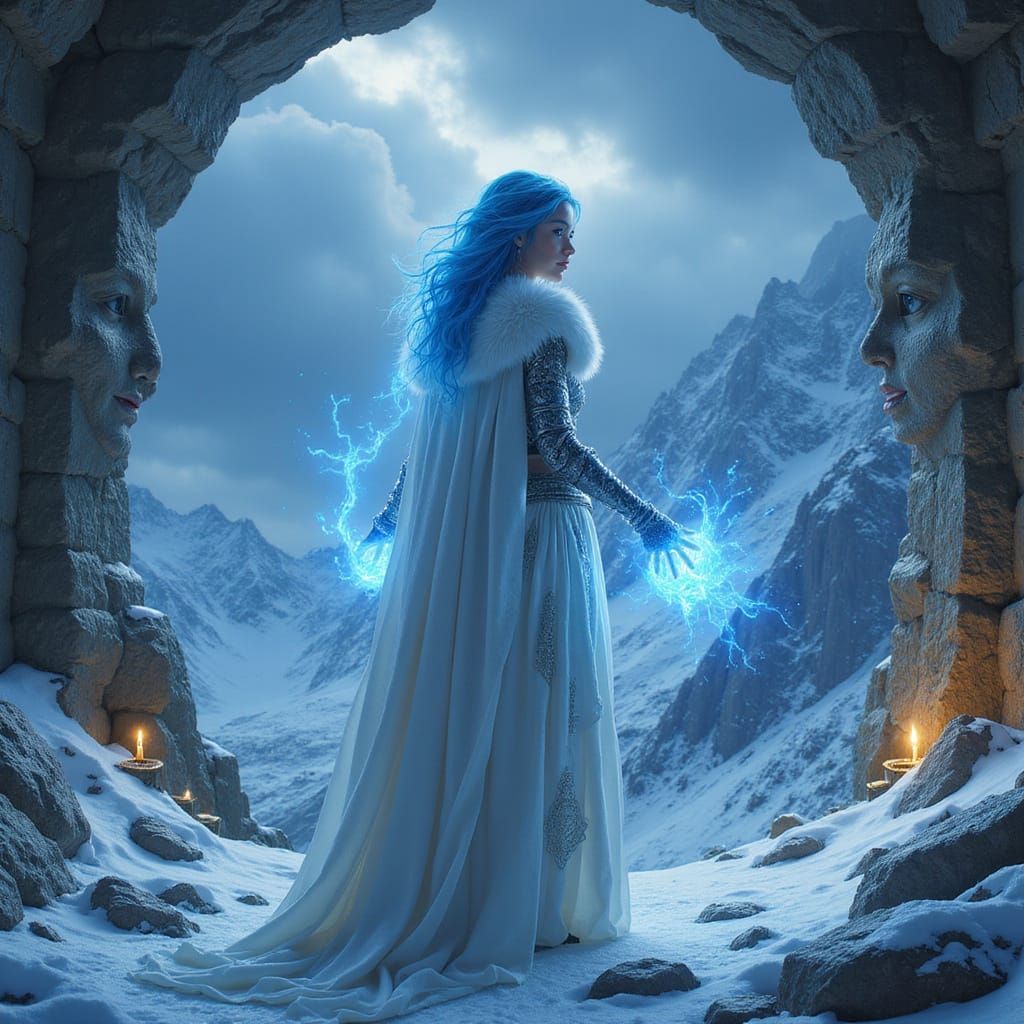 Divine Guardian of the Mountain Sanctuary